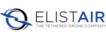 Elistair logo - Innovative tethered drone technology for surveillance and security solutions.