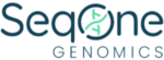 SeqOne Genomics logo, representing advanced genomic analysis solutions for personalized medicine.