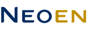 Logo of Neoen, an independent producer of renewable energy specializing in solar, wind, and battery storage projects, committed to delivering sustainable energy solutions and advancing the global energy transition.