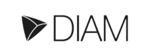 Diam International logo, representing a global leader in retail display solutions, specializing in design, production, and innovation for luxury and consumer brands.