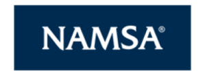 NAMSA logo representing global medical research organization specializing in medical device development and clinical trial management.