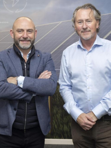 Justin Brown and Peter Duff Power Capital Renewable Energy CEO Portrait